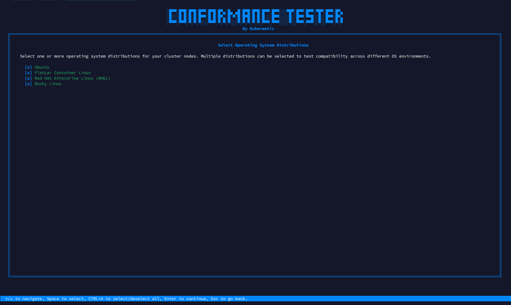 Select OS Distributions