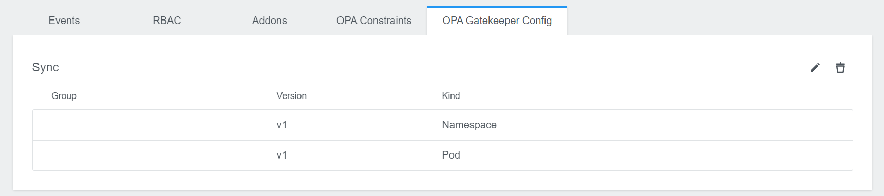 Gatekeeper Config