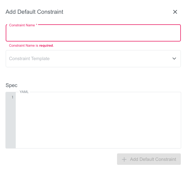 Create Default Constraint