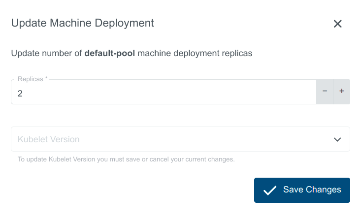 Scale GKE Machine Deployment