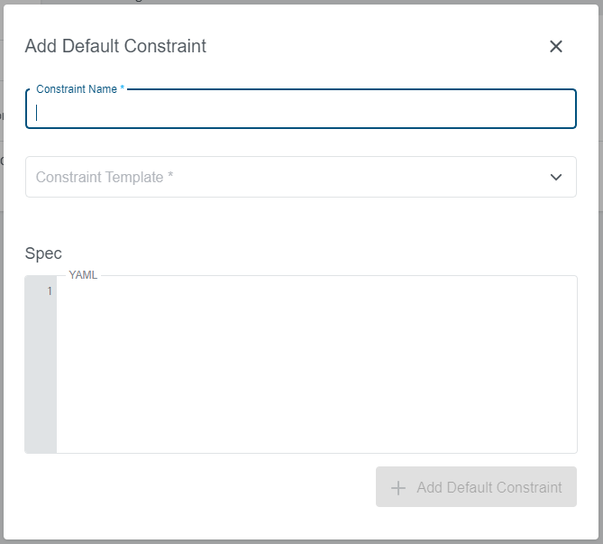 Create Default Constraint