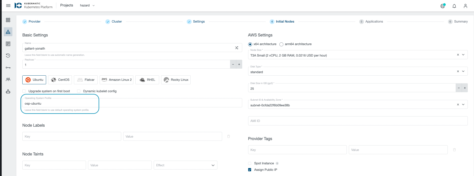 Select OperatingSystemProfile Select OperatingSystemProfile