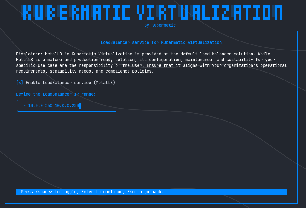 Load Balancer Configuration