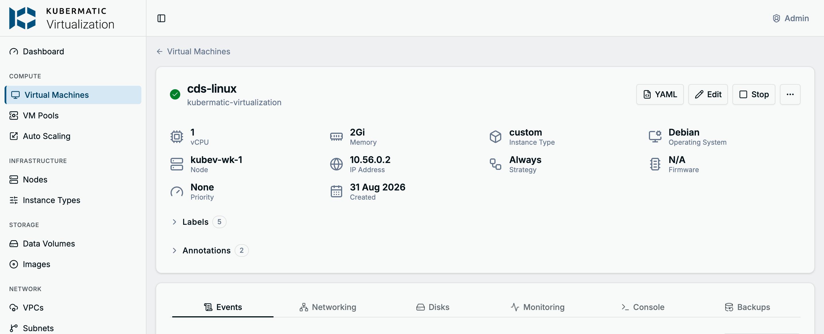 VM page