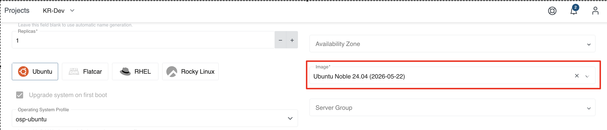 Image Discovery Disabled Image Discovery Disabled