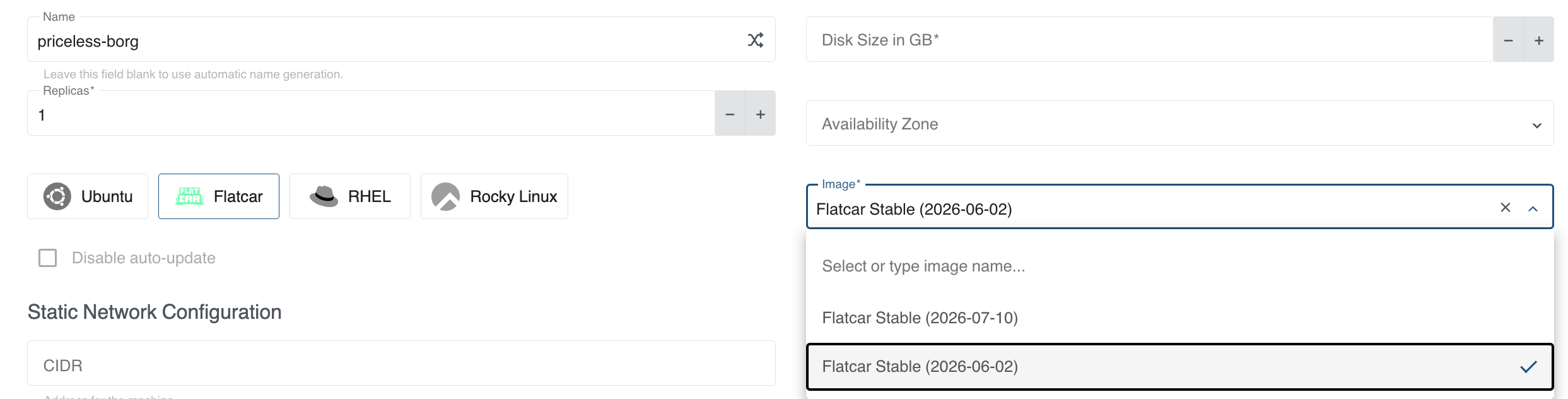 Image Discovery For Flatcar Image Discovery For Flatcar