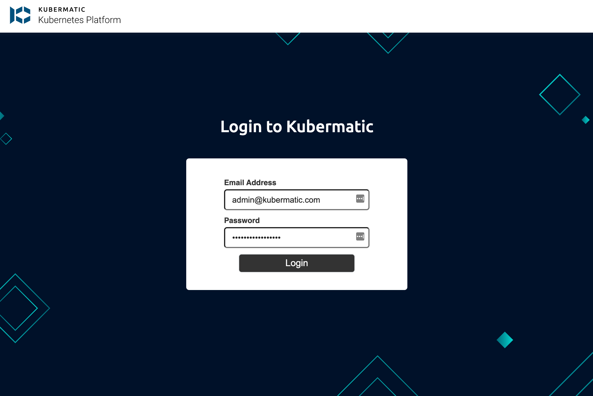 KKP Login Page