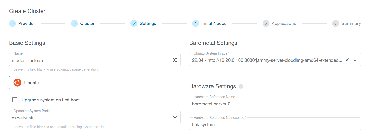 Baremetal Machine Deployment Baremetal Machine Deployment