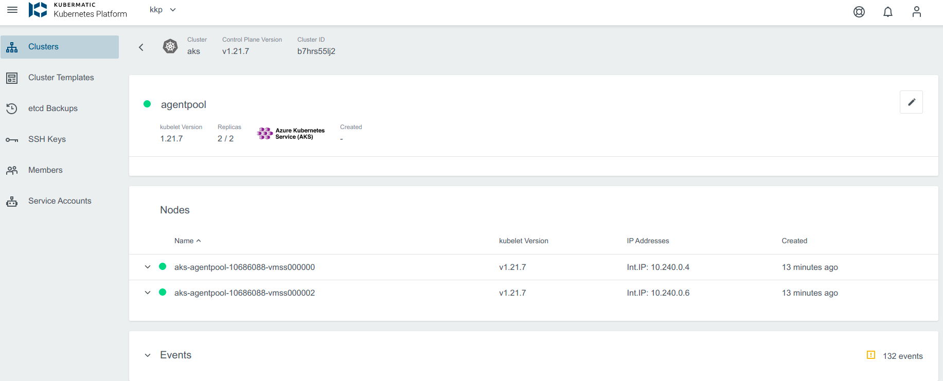 AKS Machine Deployment