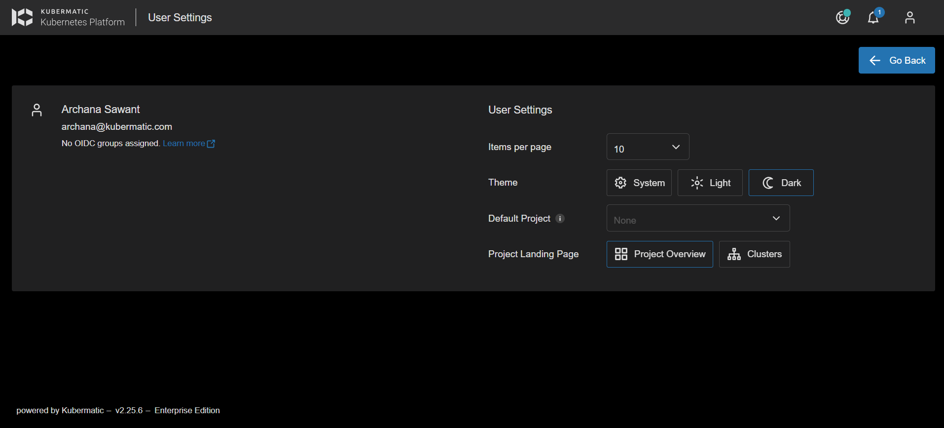 Theme picker Theme picker