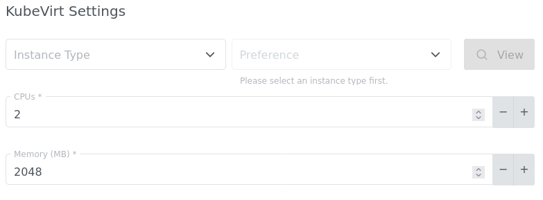 Instance Types and Preferences Instance Types and Preferences