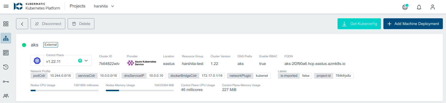 Delete Cluster Delete Cluster
