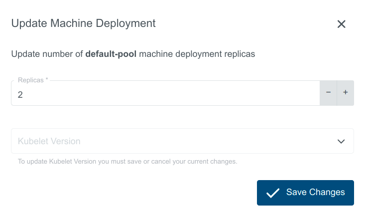 Scale GKE Machine Deployment Scale GKE Machine Deployment