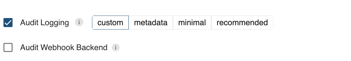 Audit Webhook Backend available